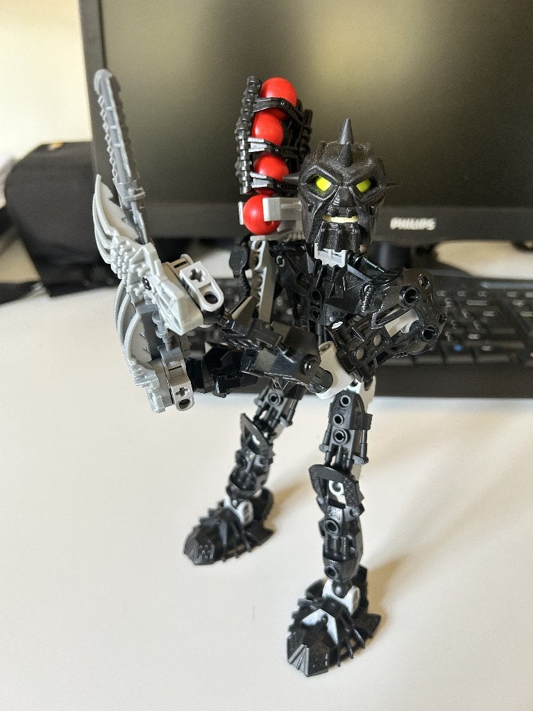 LEGO Bionicle 8729 Compleet (geen doos/canister), Gebruikt, Bionicle, Lego, Ophalen of Verzenden