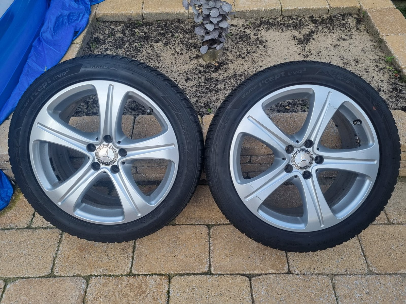 Originele Mercedes E klasse W213 velgen 18 inch, Auto-onderdelen, Ophalen, 18 inch, 245 mm, Velg(en)