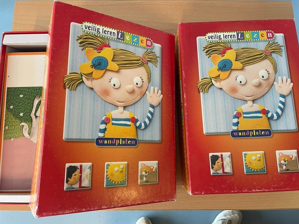 VLL wandplaten 2x, Boeken, Schoolboeken, Ophalen of Verzenden, Gelezen, Overige niveaus, Nederlands