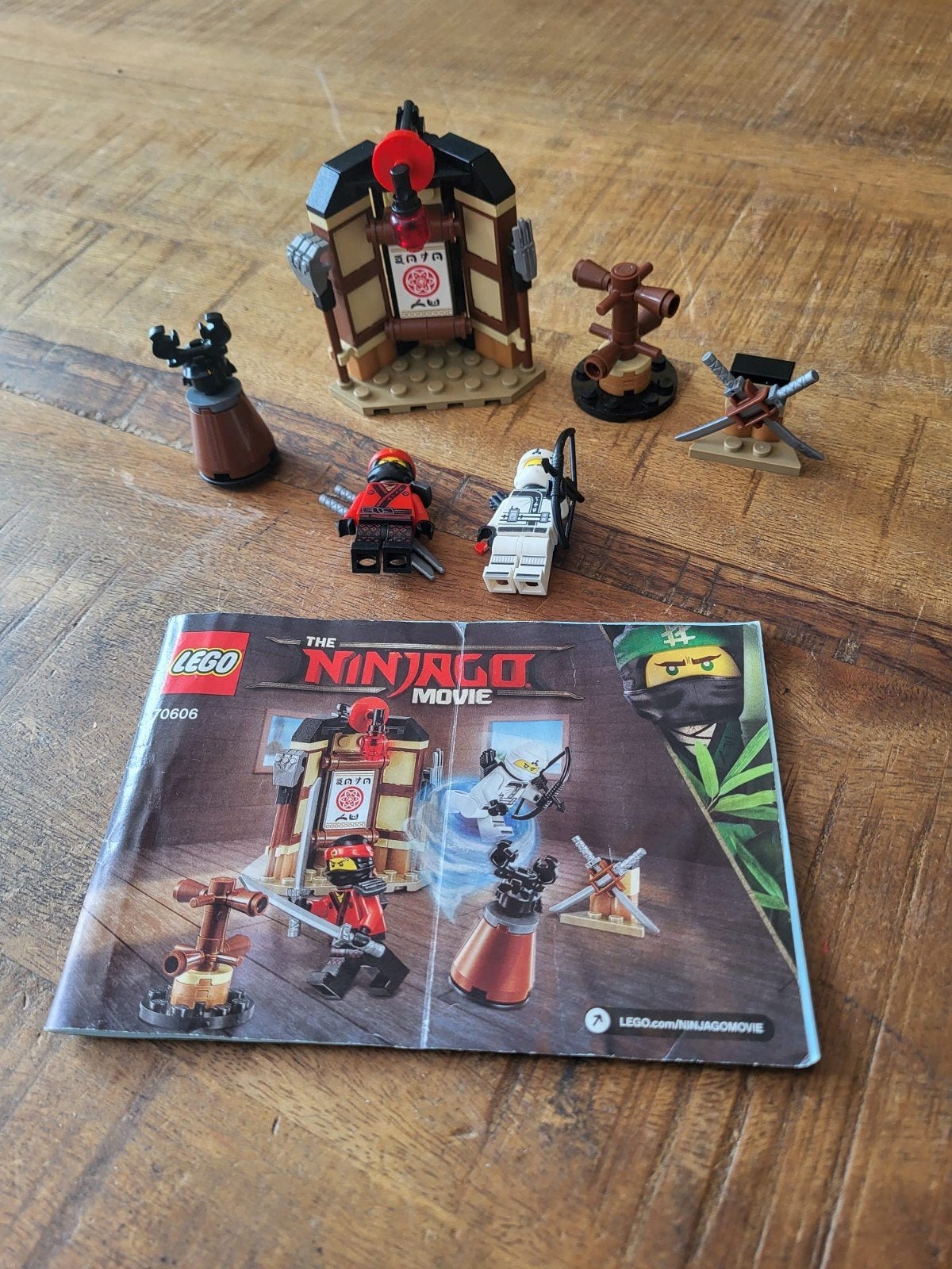 Lego The Ninjago Movie 70606 Spinjitzu Training, Gebruikt, Lego, Ophalen of Verzenden, Inclusief instructies