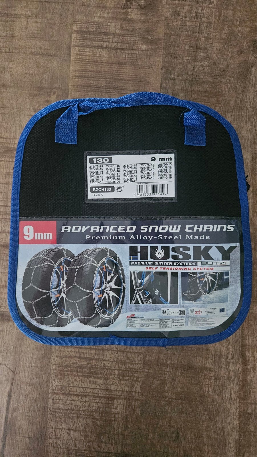 Husky 9mm Sneeuwkettingen - Maat 130, Ophalen of Verzenden, Nieuw