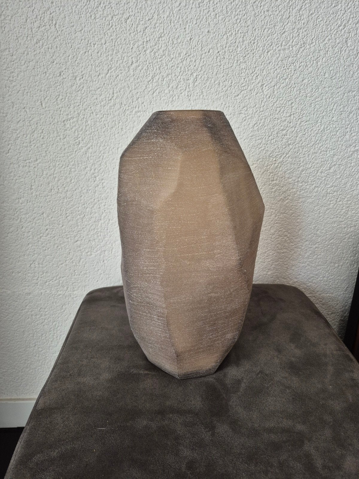 Vaas, Huis en Inrichting, Ophalen, Zo goed als nieuw, Glas, 36 cm