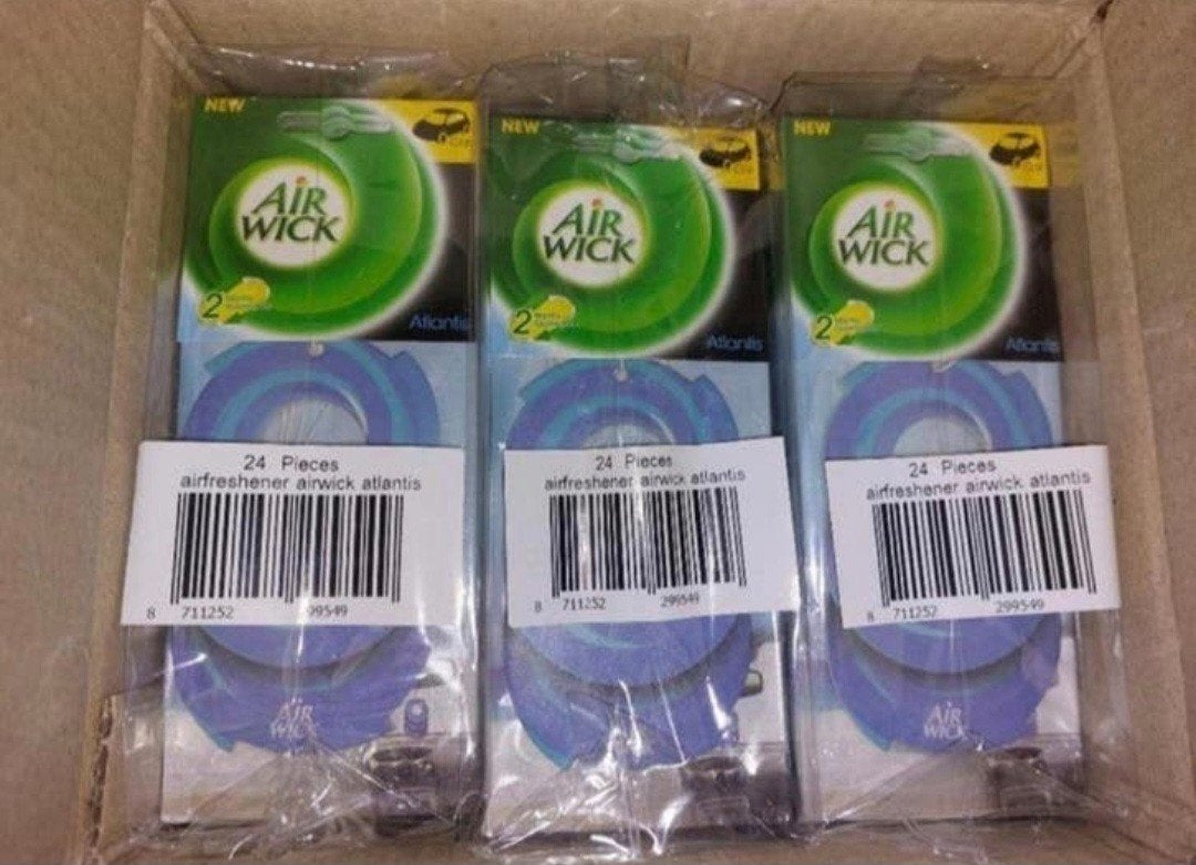 Doos met Air Wick lucht verfrissers (advr 408), Ophalen of Verzenden, Overige typen