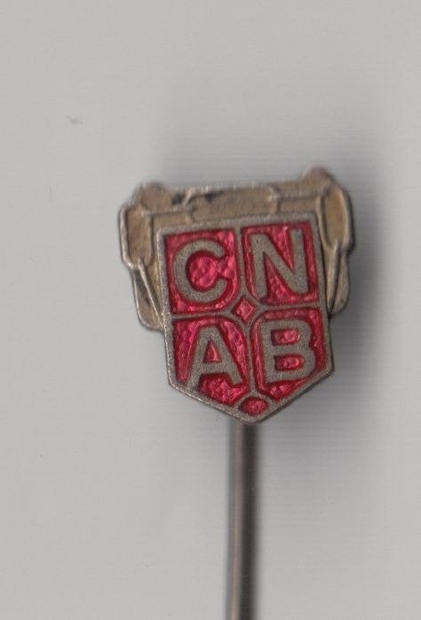 Centrale Nederlandsche Ambtenaarsbond CNAB vakbond speldje, Gebruikt, Niet vindbaar, Niet vindbaar, Speldje of Pin