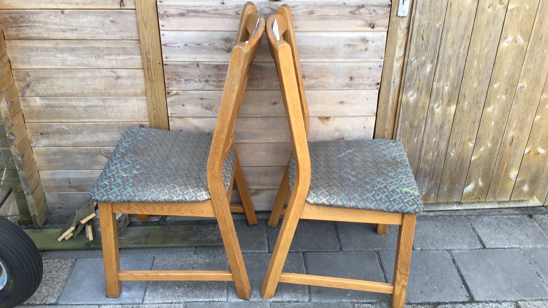 Stoelen  Gratis, Tuin en Terras, Ophalen, Zo goed als nieuw