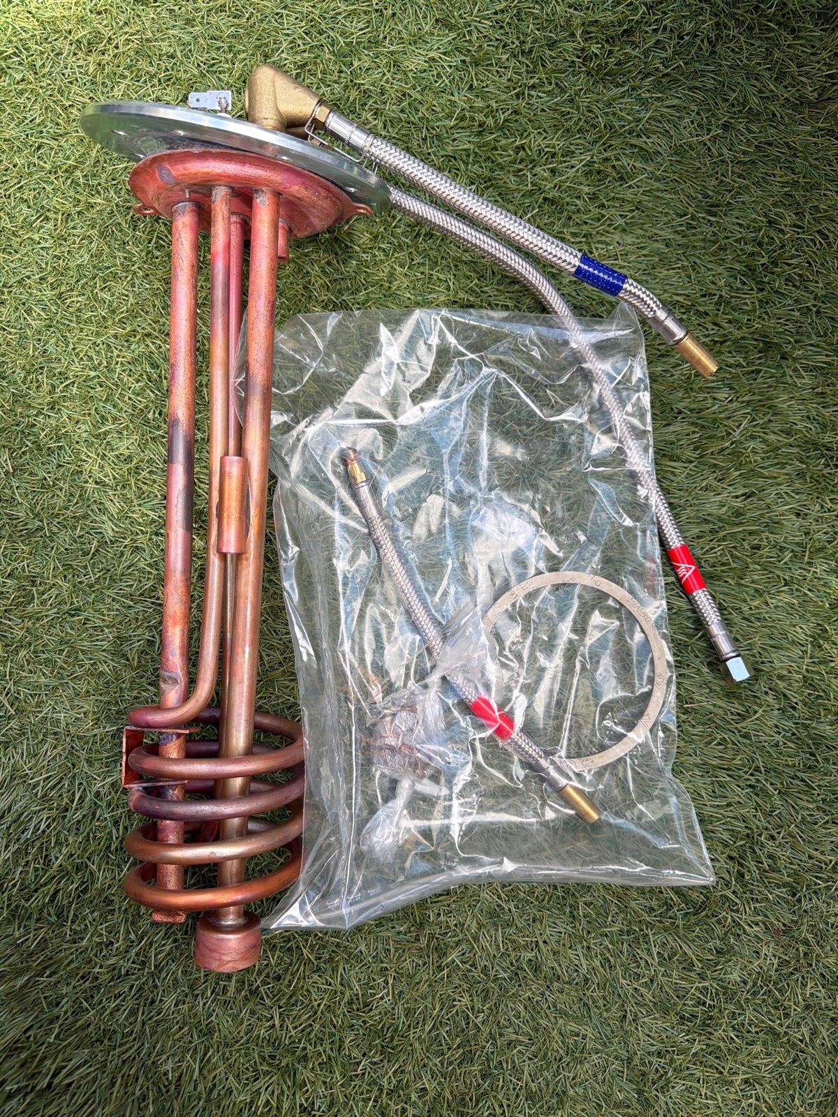 Serviceset Binnenwerk element 2400W incl. aandrukplaat, Doe-het-zelf en Verbouw, 30 tot 80 cm, Overige typen, Nieuw, Minder dan 60 cm