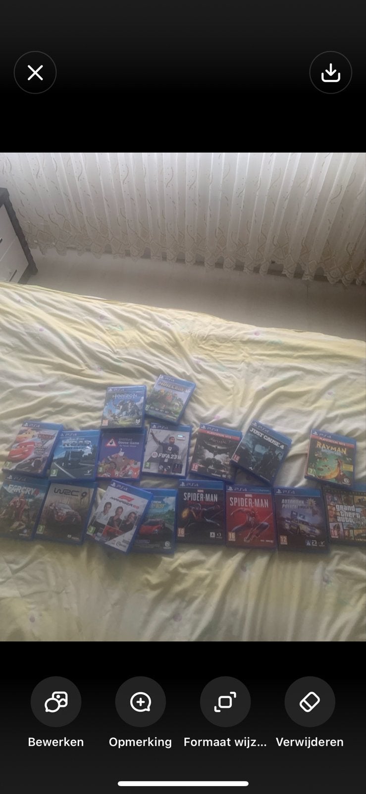 Grote collectie PS4 games - Diverse genres +PS4, Gebruikt, Vanaf 18 jaar, Overige genres, Eén computer