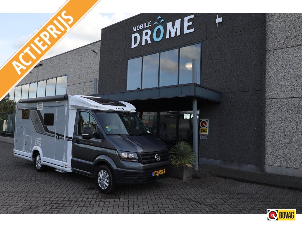 Scherp afgeprijsde Volkswagen Knaus Vansation 640 MEG., Automaat, Ringverwarming, Tot en met 2, Bedrijf