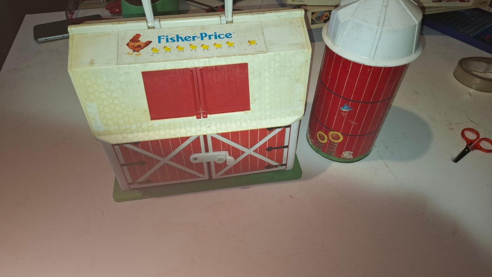 Fisher price boerderij, Ophalen of Verzenden, Gebruikt, Speelset, Met geluid