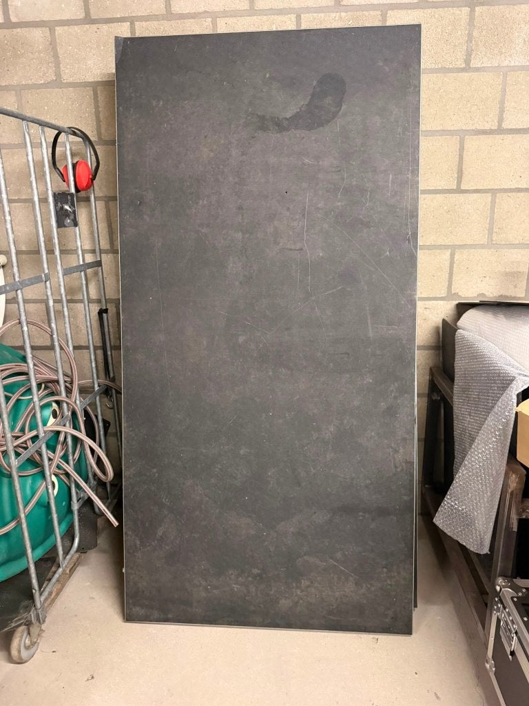 9 podiumdelen – 2X1 meter – 40 cm hoog, Ophalen, Gebruikt, Overige