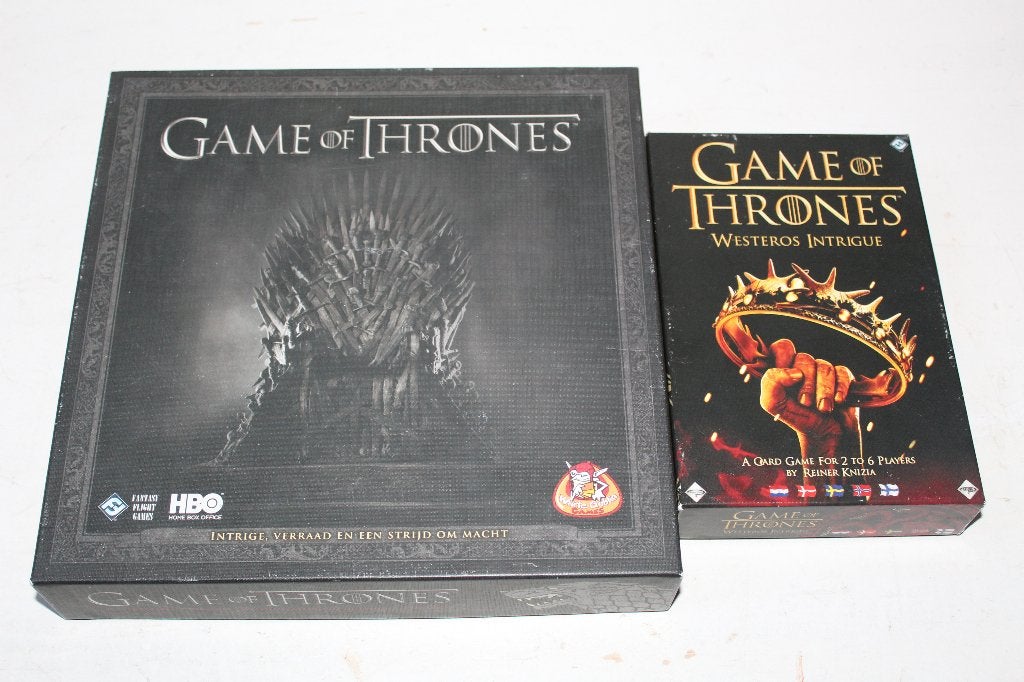 game of thrones, Vijf spelers of meer, Ophalen of Verzenden, Gebruikt, White Goblin Games