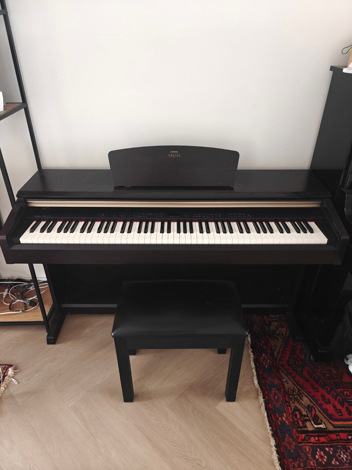Yamaha YDP Aerius 181 Digitale Piano, Muziek en Instrumenten, Piano's, Ophalen, Zwart, Digitaal, Zo goed als nieuw