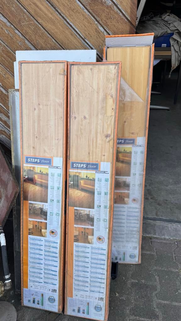 Laminaat Steps Floor 4,5 m2, Ophalen, Bruin, Nieuw, Minder dan 10 m²