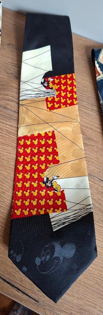 Mickey Mouse Stropdas - Mill Colle21oneMilano, Meerkleurig, Ophalen of Verzenden, Met patroon, Mill Colle21oneMilano