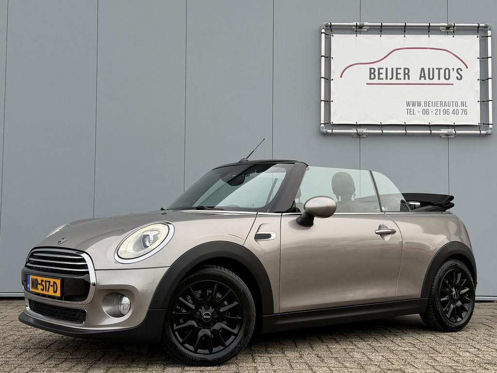 MINI Cabrio 1.5 Cooper Salt Business Harman Kardon/Navi/16in, Auto's, Voorwielaandrijving, Gebruikt, Euro 6, Cabriolet