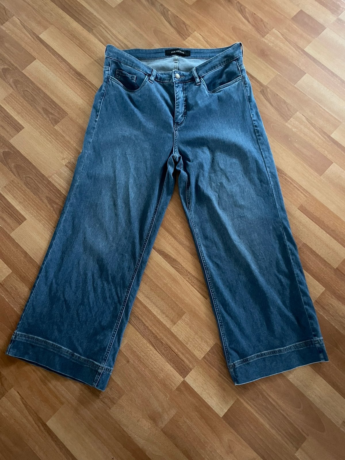 Fox Factor wide leg Dixi maat 48/29, Ophalen of Verzenden, Zo goed als nieuw, Blauw