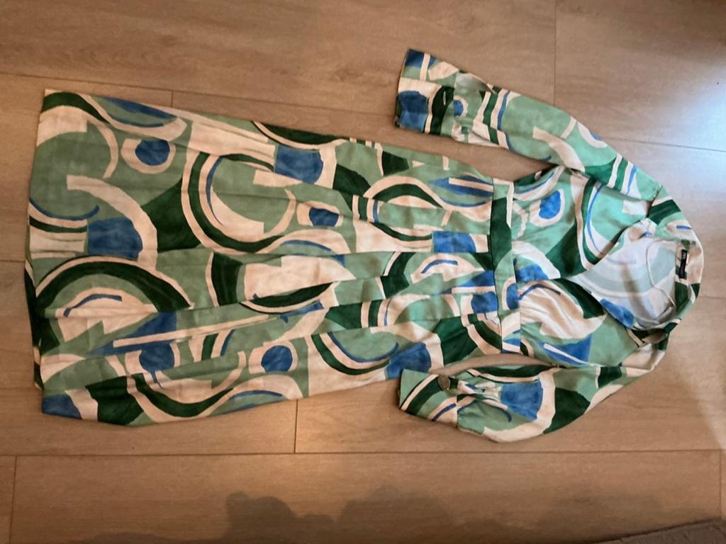 Zomer jurkje Zara maat s, Ophalen of Verzenden, Zo goed als nieuw, Maat 38/40 (M), Boven de knie