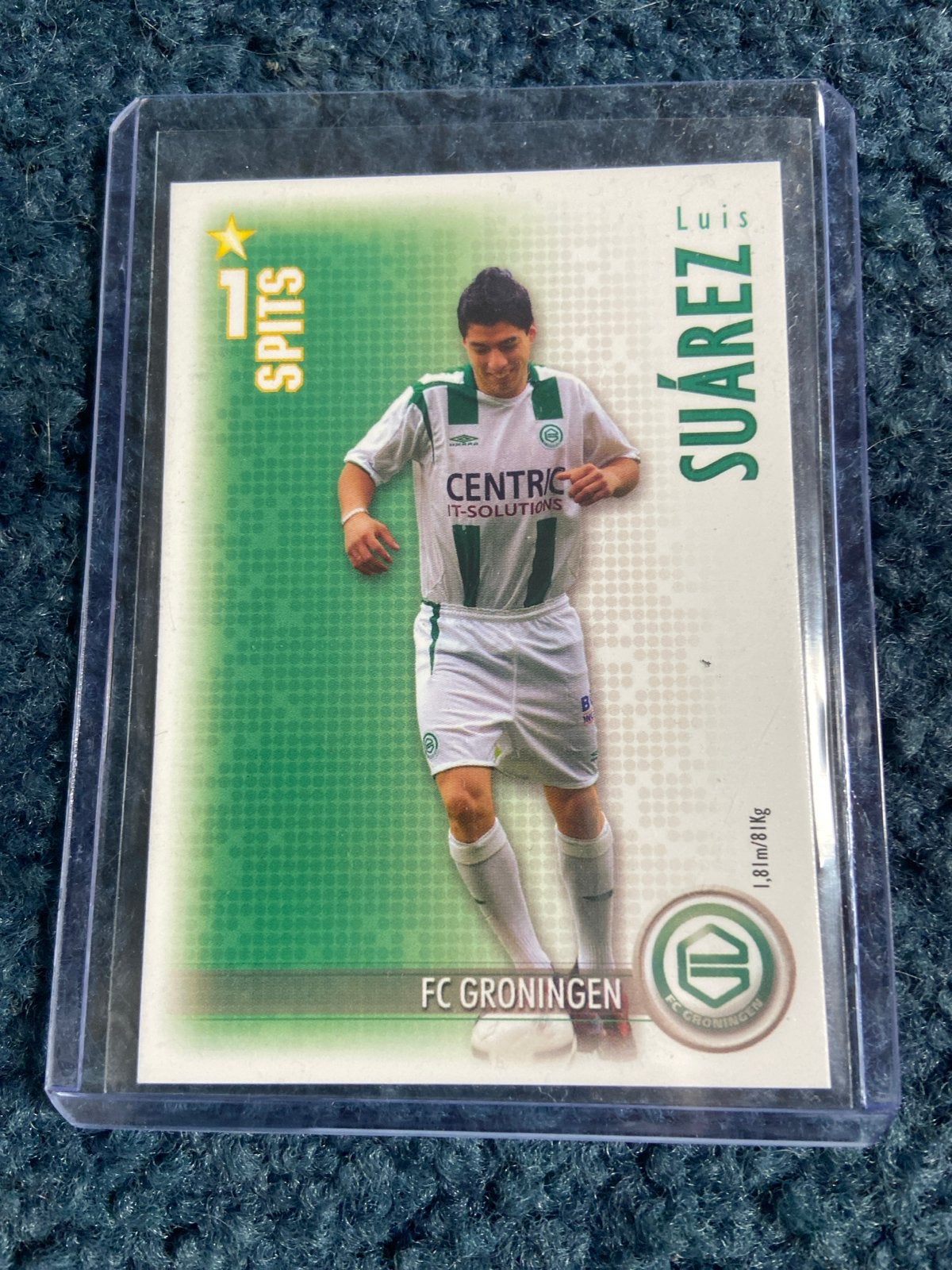 Luis Suárez FC Groningen Spelerskaart Eredivisie 2006-2007, Ophalen of Verzenden, Zo goed als nieuw, Overige binnenlandse clubs