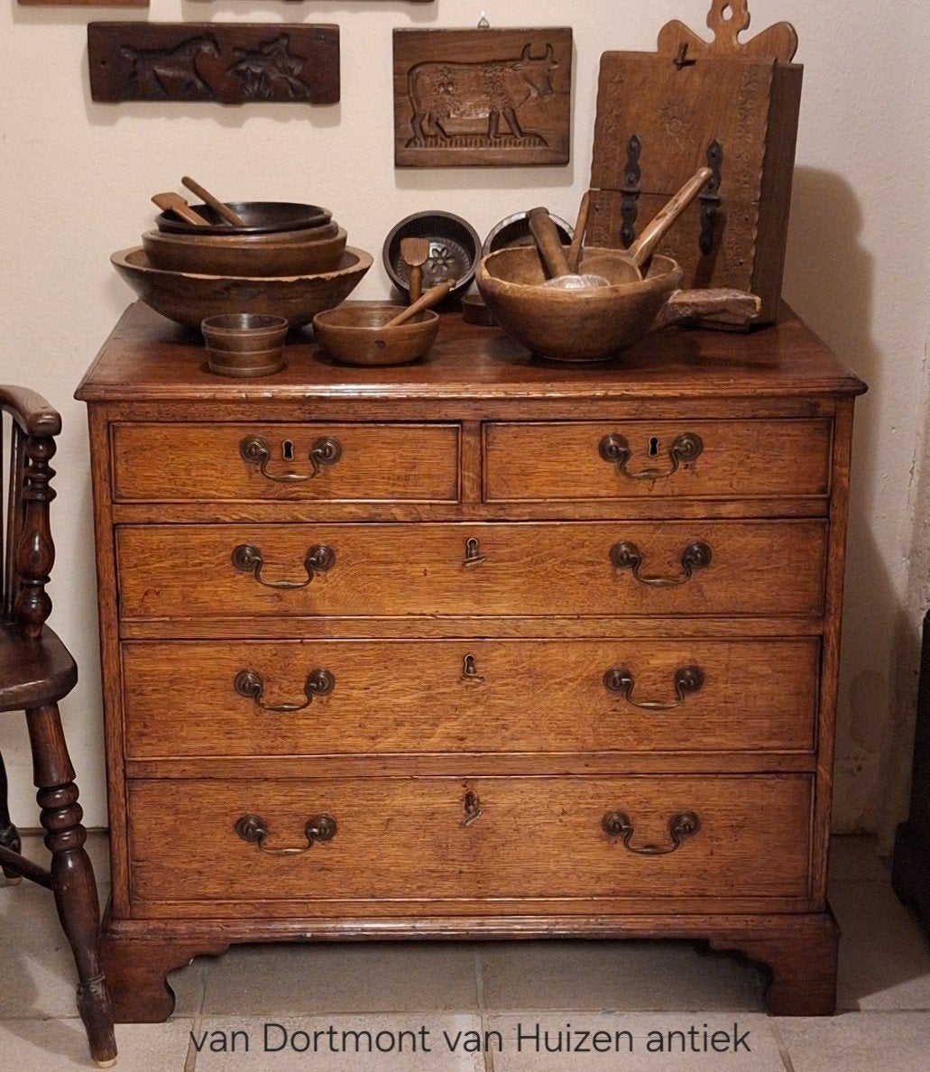 Kleine Engelse ladenkast, Antiek en Kunst, Ophalen