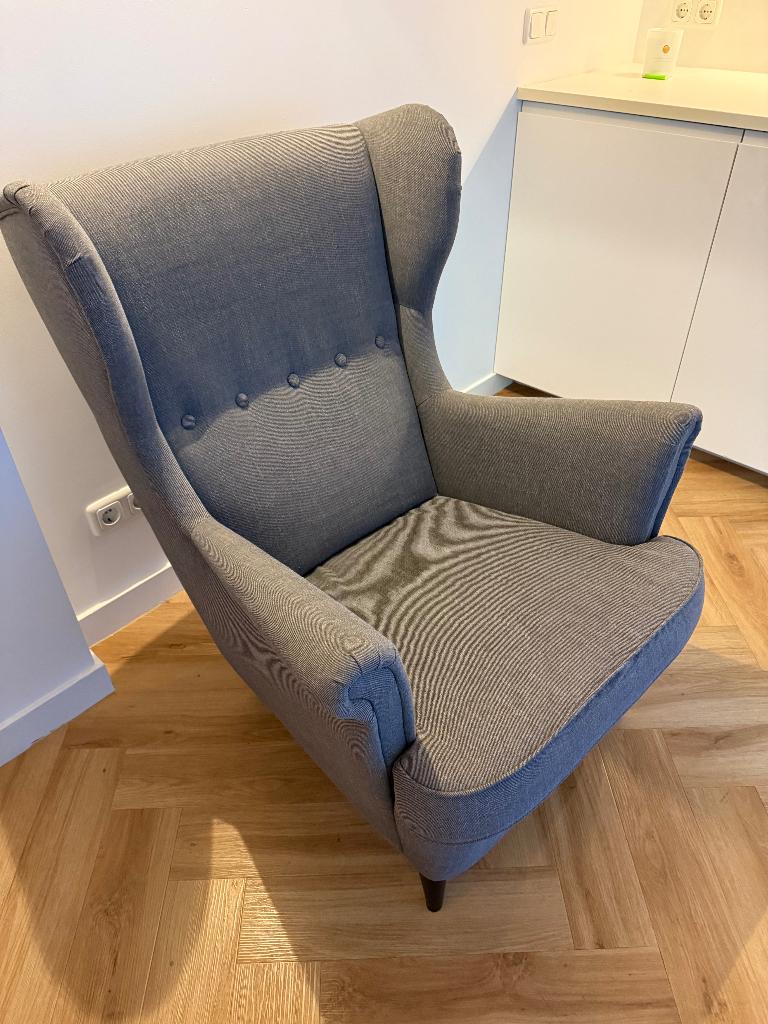 Fauteuil, Ophalen, Zo goed als nieuw, Grijs, Eén