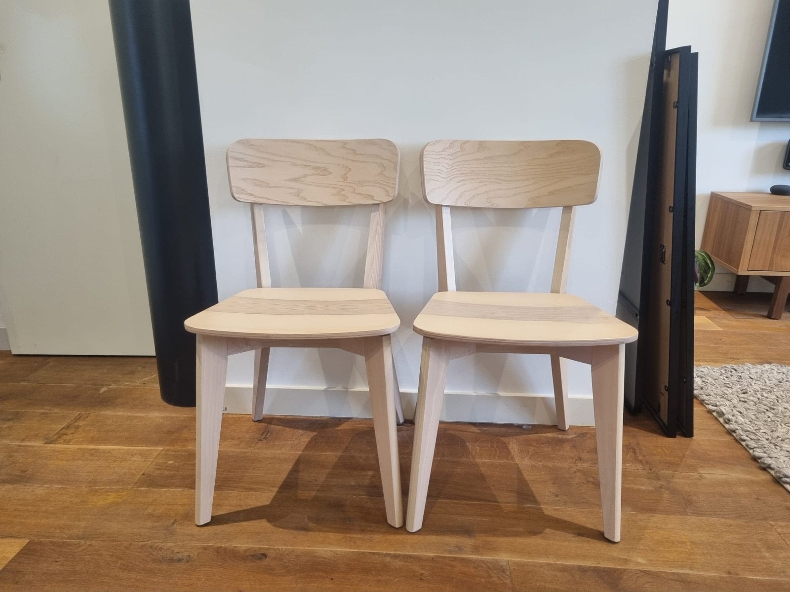 Ikea Lisabo stoelen, Ophalen, Twee, Overige kleuren, Zo goed als nieuw