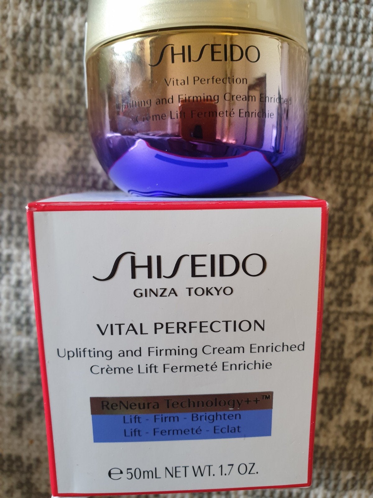 Shiseido Vital Perfection Cream 50ml - Nieuw, Verzenden