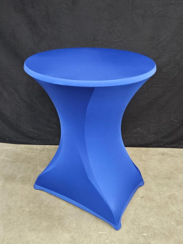 16x Statafelrok stretch donker blauw, Binnen, Rond, Ophalen of Verzenden, Time Out