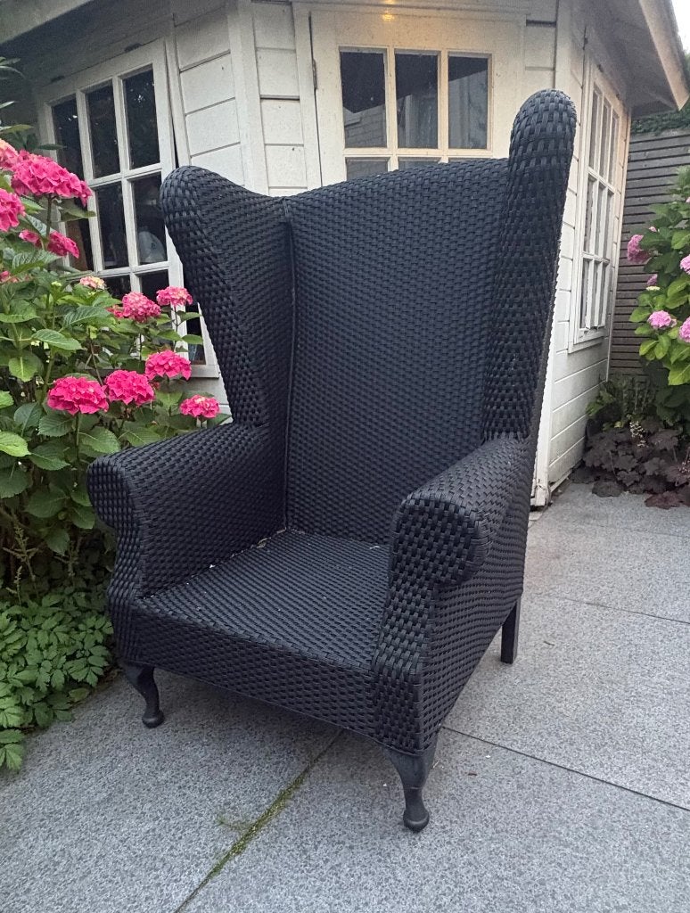 Fauteuil Borek, Ophalen, Gebruikt, Wicker