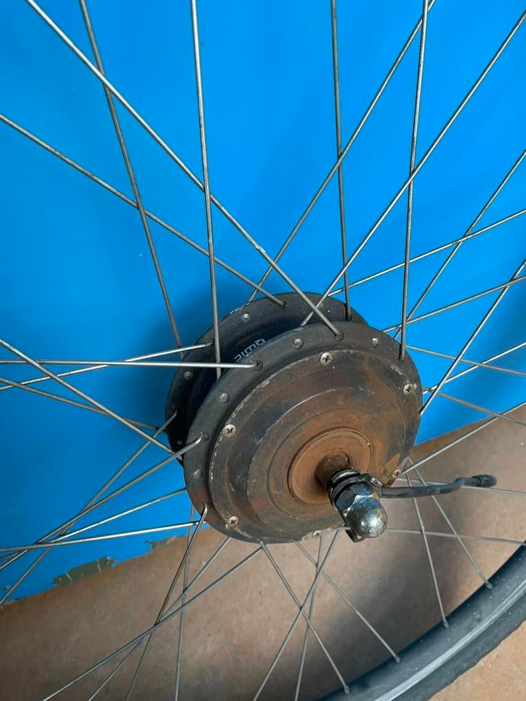 Qwic hub motor, Fietsen en Brommers, Fietsonderdelen, Ophalen of Verzenden, Zo goed als nieuw, Motor