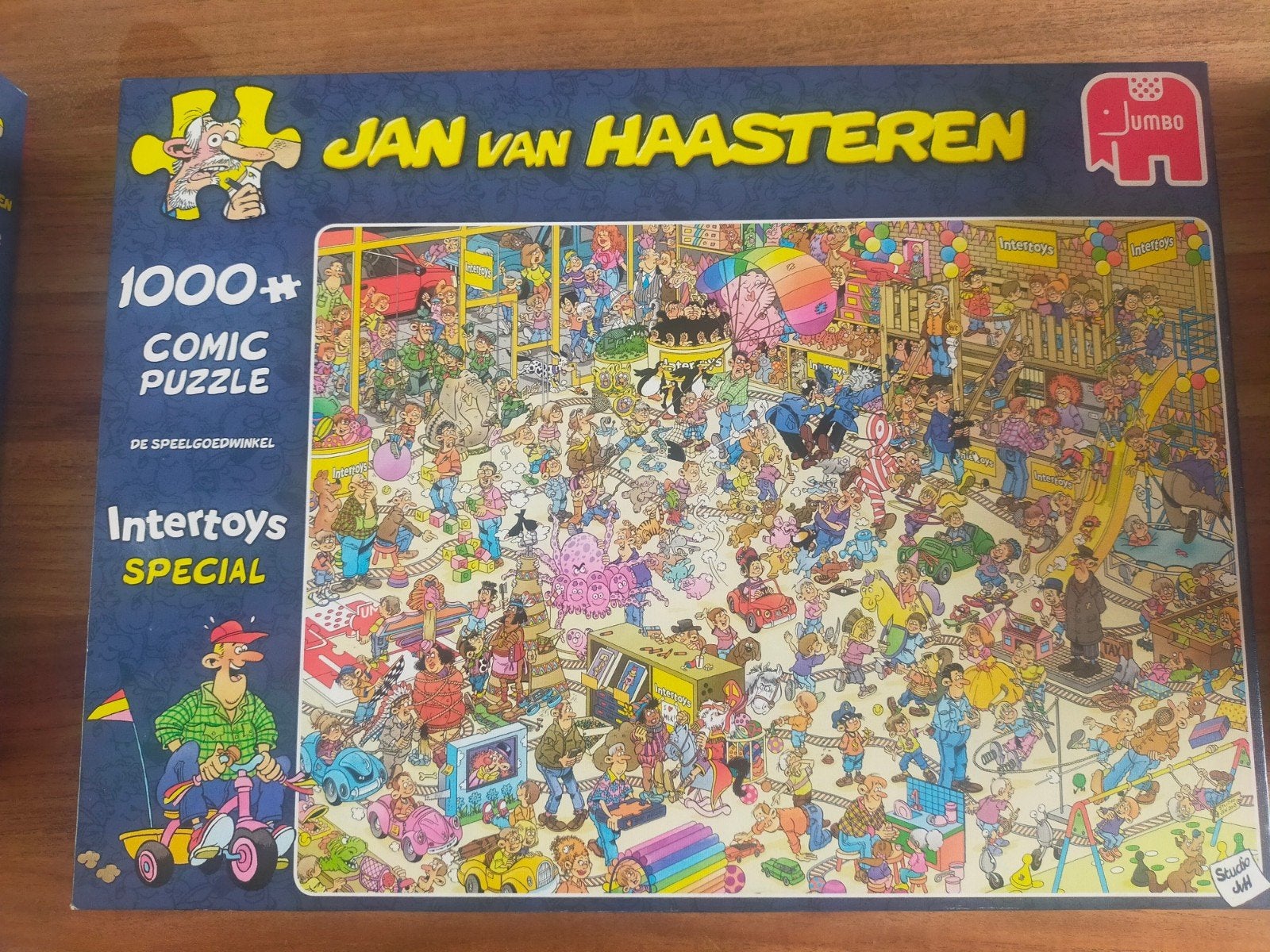 Jan van Haasteren 1000 de speelgoedwinkel, Ophalen, 500 t/m 1500 stukjes, Zo goed als nieuw