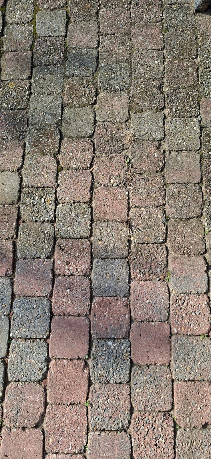 Gebruikte betonnen klinkers voor terras of oprit, Ophalen, Gebruikt, Klinkers, 10 m² of meer