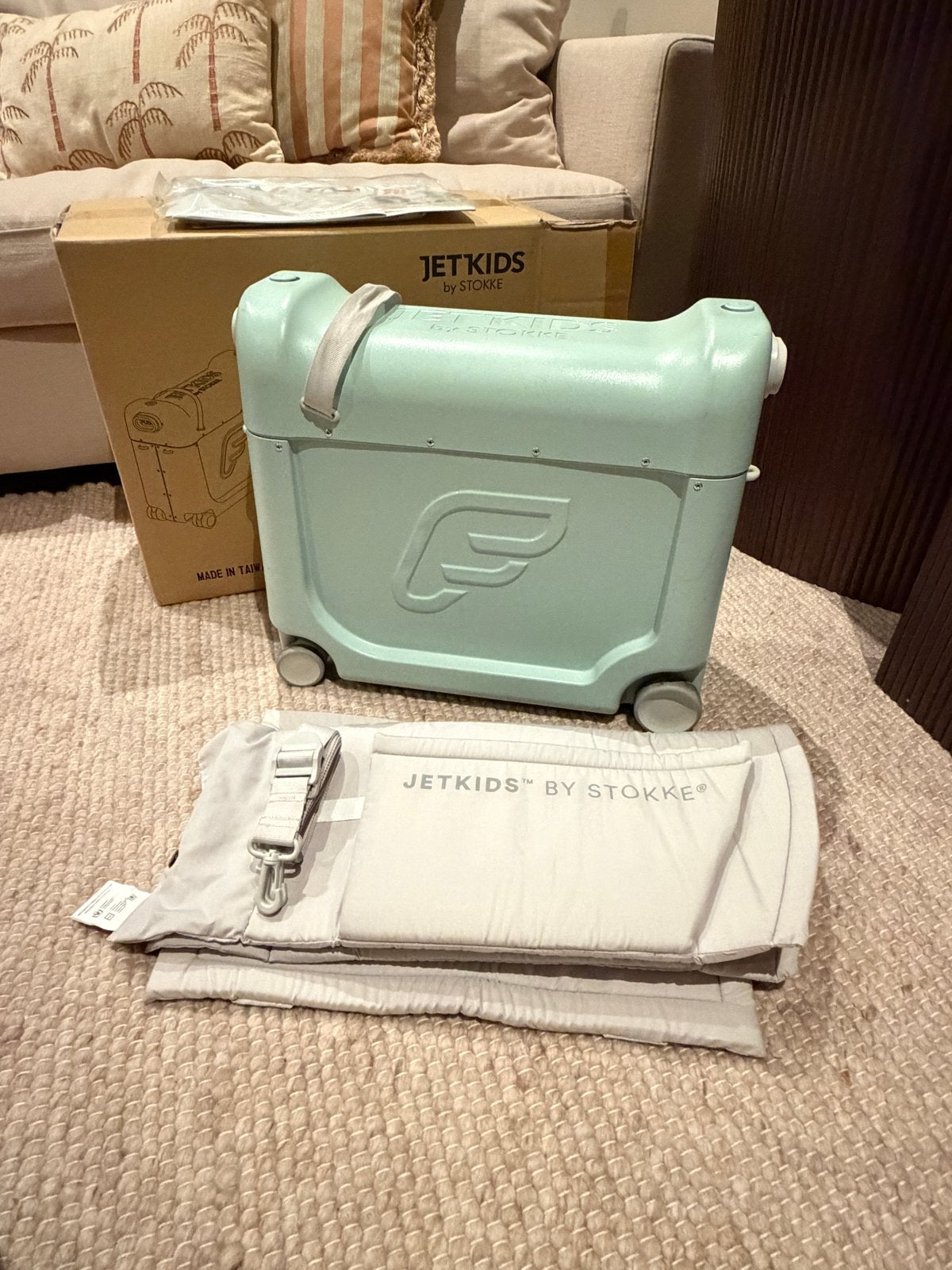 JetKids by Stokke BedBox V3 Green - zo goed als nieuw, Ophalen of Verzenden, Zo goed als nieuw