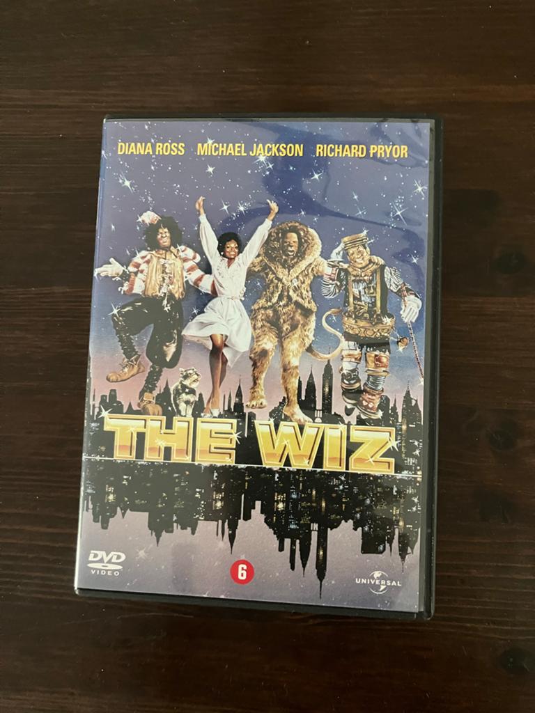 The Wiz DVD - Diana Ross, Michael Jackson, Vanaf 6 jaar, Ophalen of Verzenden, Zo goed als nieuw