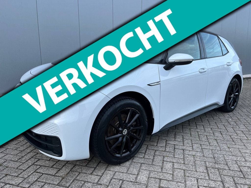 Volkswagen ID.3 Life 58 kWh / SOH 86%/ BTW, Auto's, Volkswagen, Automaat, 966 min, Gebruikt, Zwart