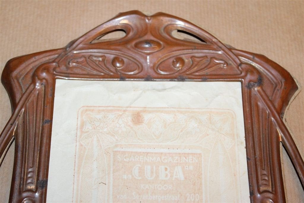 Antieke Jugendstil Fotolijst ca. 1905 — Art Nouveau, Ophalen of Verzenden