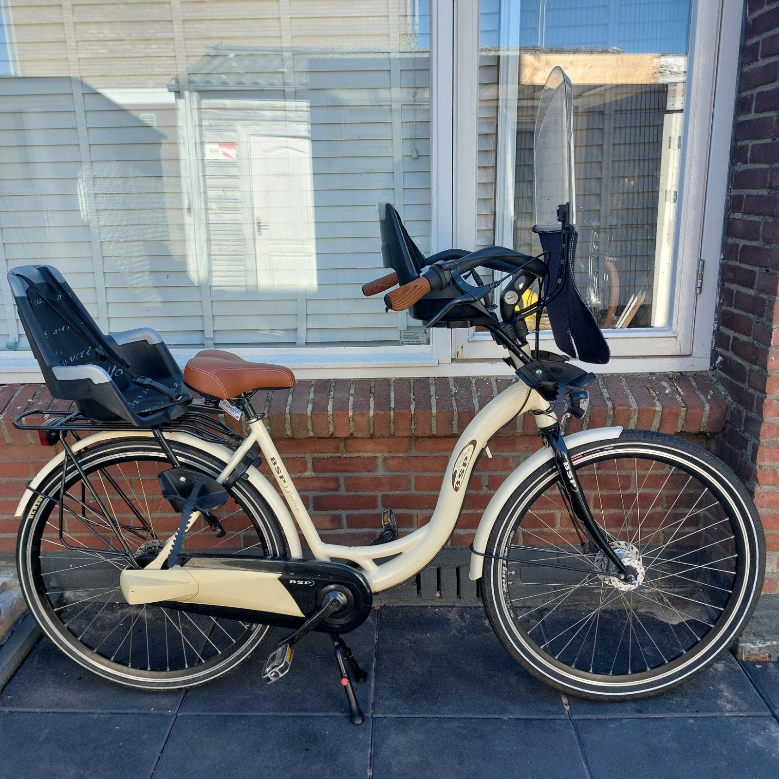 Bsp seine 53cm Versnellingen complete mamafiets, Overige merken, 2 zitjes, 53 tot 56 cm, Versnellingen