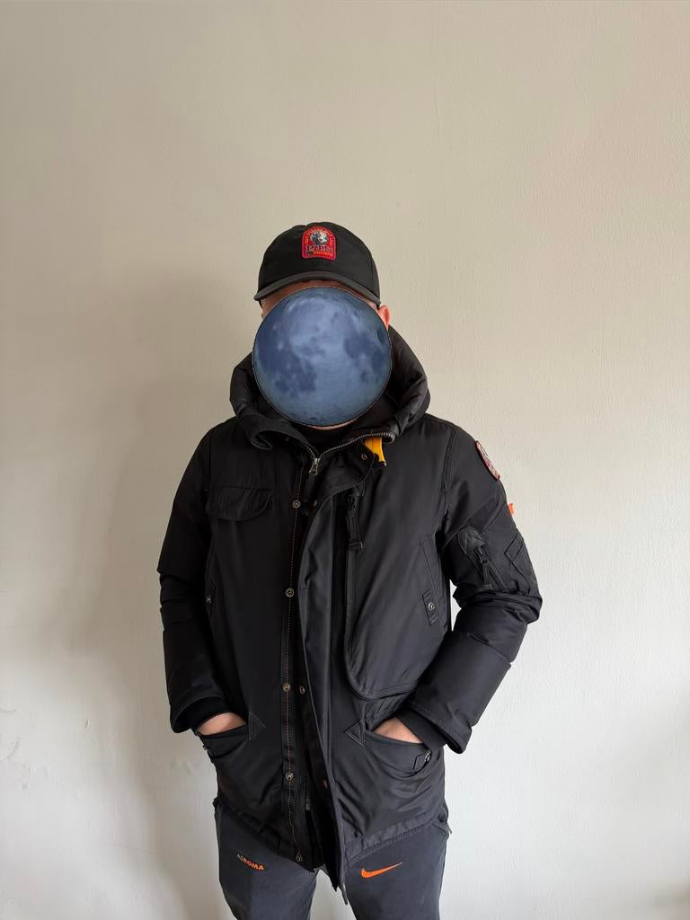 Parajumpers parka young medium (176), Kleding | Heren, Ophalen of Verzenden, Gedragen, Maat 46 (S) of kleiner, Zwart