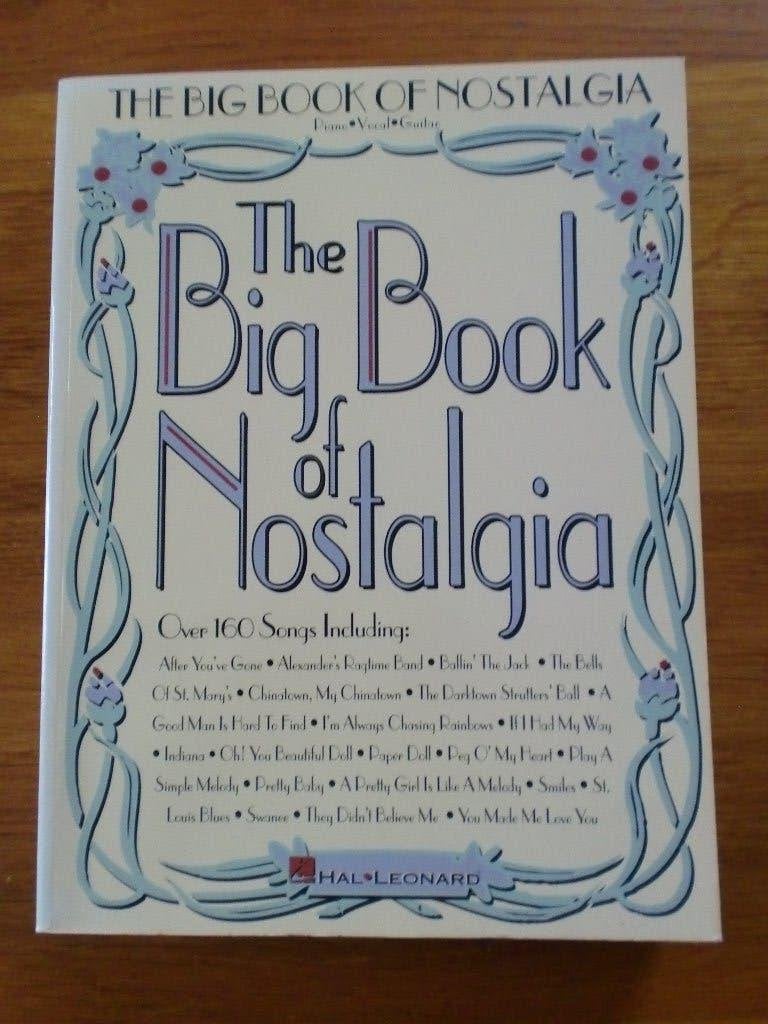 The Big Book of Nostalgia, Muziek en Instrumenten, Bladmuziek, Nieuw, Ophalen of Verzenden, Thema, Gitaar