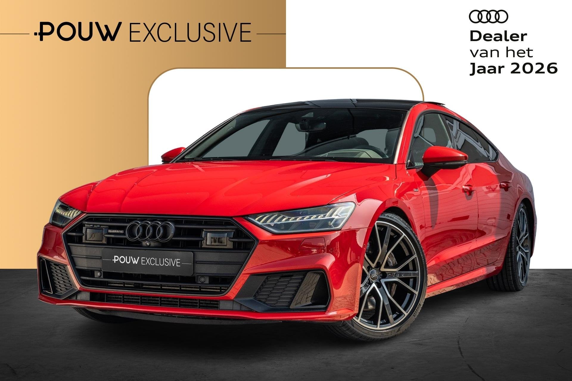 Audi A7 Sportback 55 TFSI 340pk quattro Pro Line S | Luchtve, Auto's, Gebruikt, 2995 cc, 2000 kg, 14 km/l