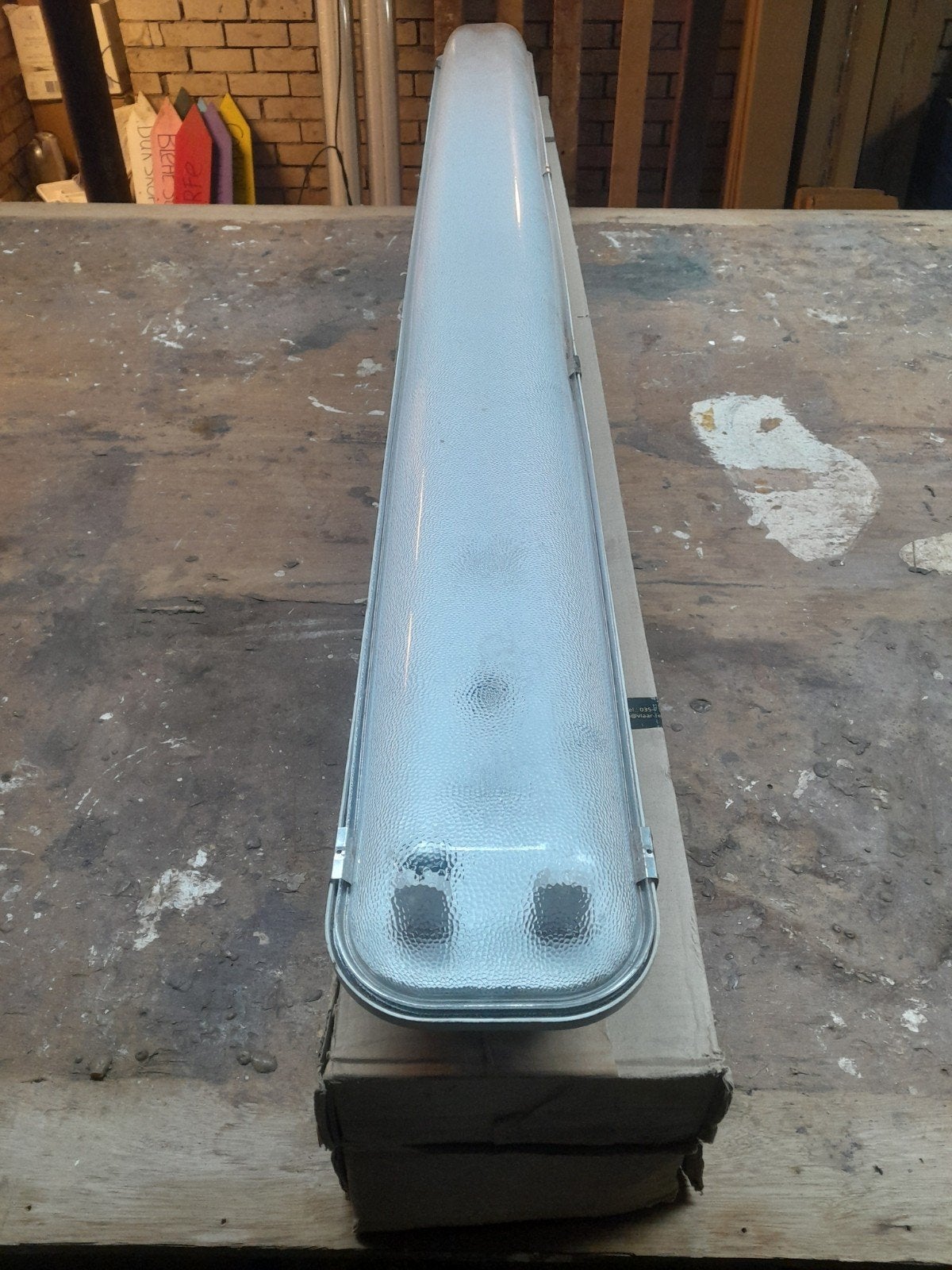 Armatuur 150 cm lang voor 2 buizen merk Norton, Ophalen, Nieuw, 50 tot 200 watt, Armatuur