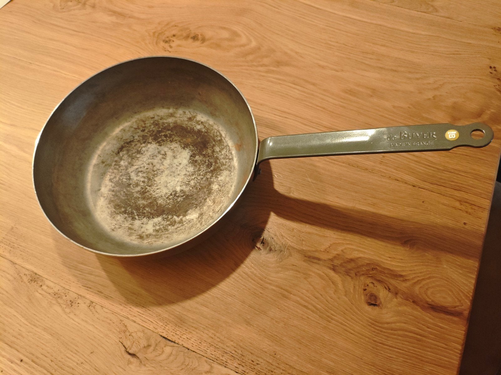 de Buyer Mineral B Element wokpan 28cm, Gebruikt, De Buyer, PFAS-vrij, Ophalen of Verzenden