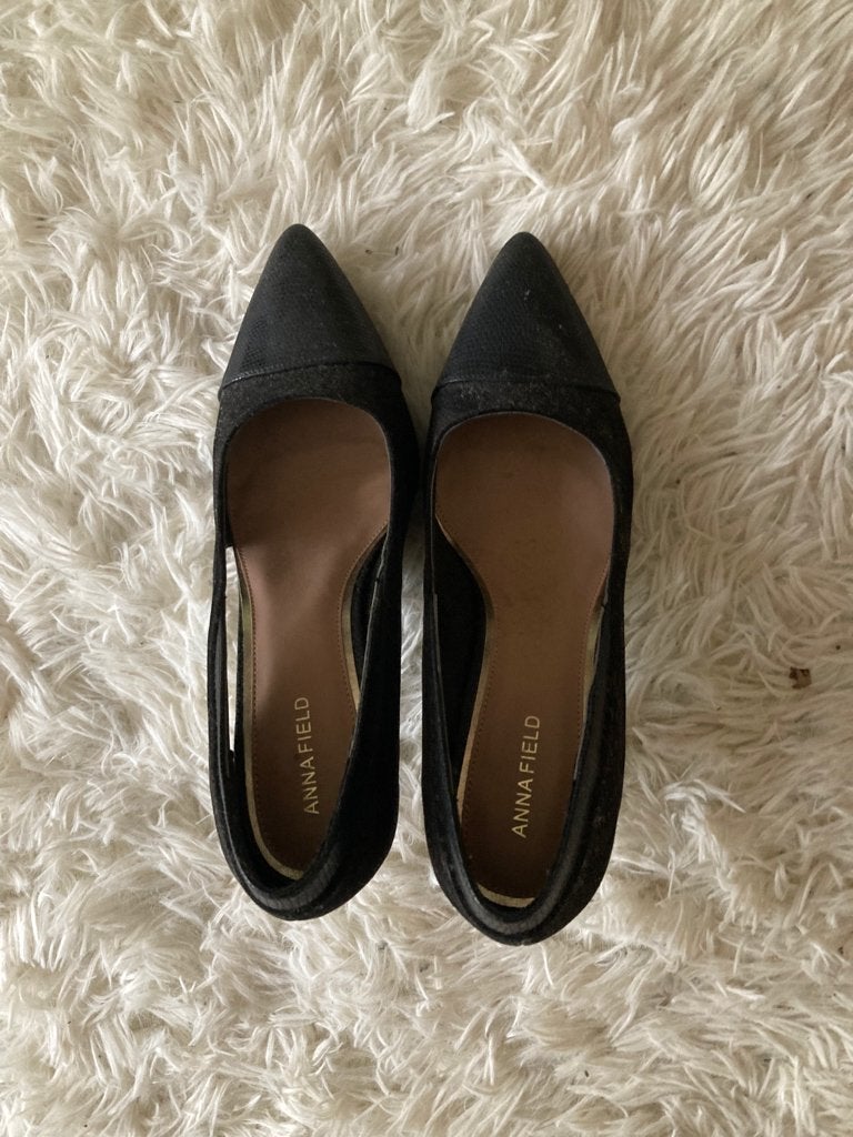 zwarte pumps, Verzenden, Zwart, Zo goed als nieuw, Schoenen met hoge hakken