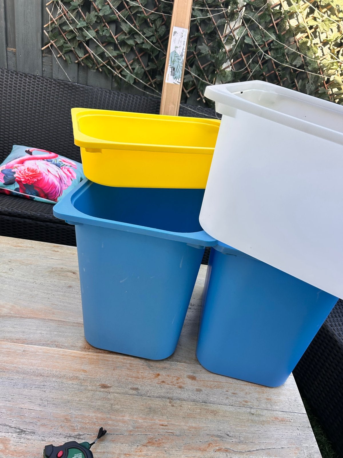 4 IKEA Trofast bakken - diverse kleuren, Ophalen, Gebruikt, Jongen of Meisje