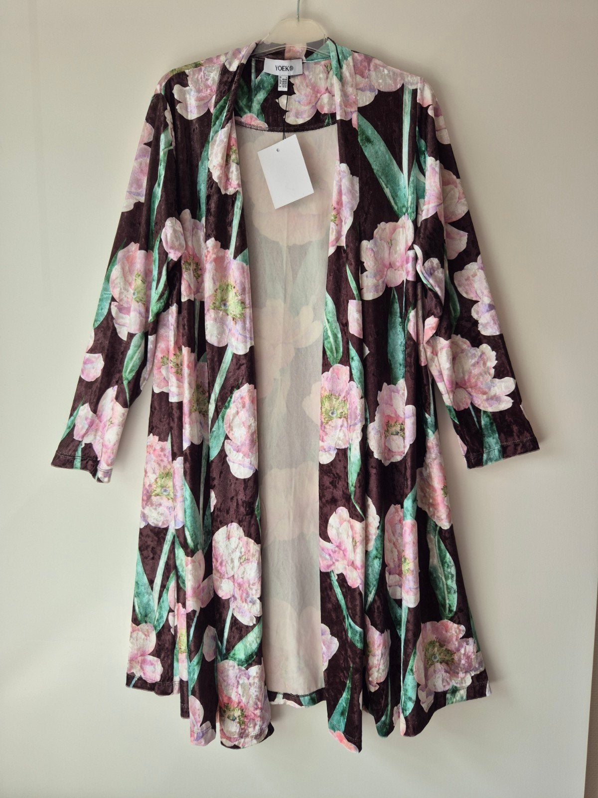 Nieuw YOEK cardigan maat L is maat 46/48, Ophalen of Verzenden, Nieuw, Maat 46/48 (XL) of groter, Zwart