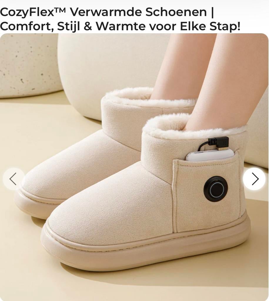 verwarmbare Cozyflex Pantoffels, Ophalen, Zo goed als nieuw, Pantoffels of Sloffen