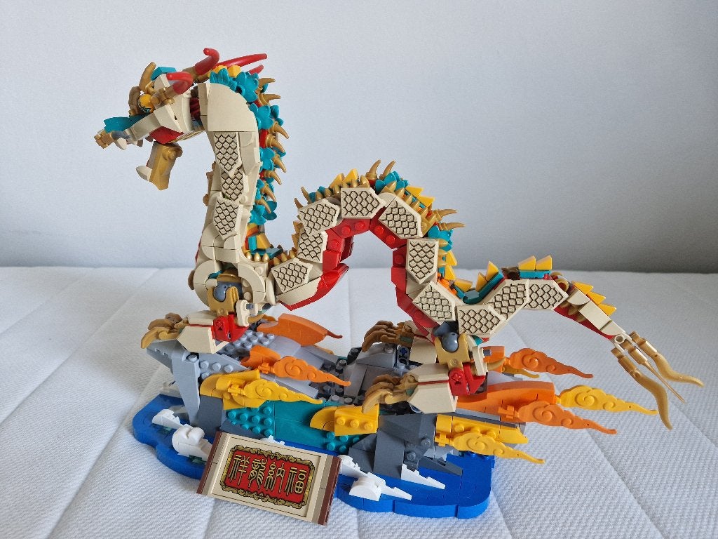Lego 80112 - Geluksdraak (Chinees Nieuwjaar), Overige thema's, Lego, Ophalen of Verzenden, Zo goed als nieuw