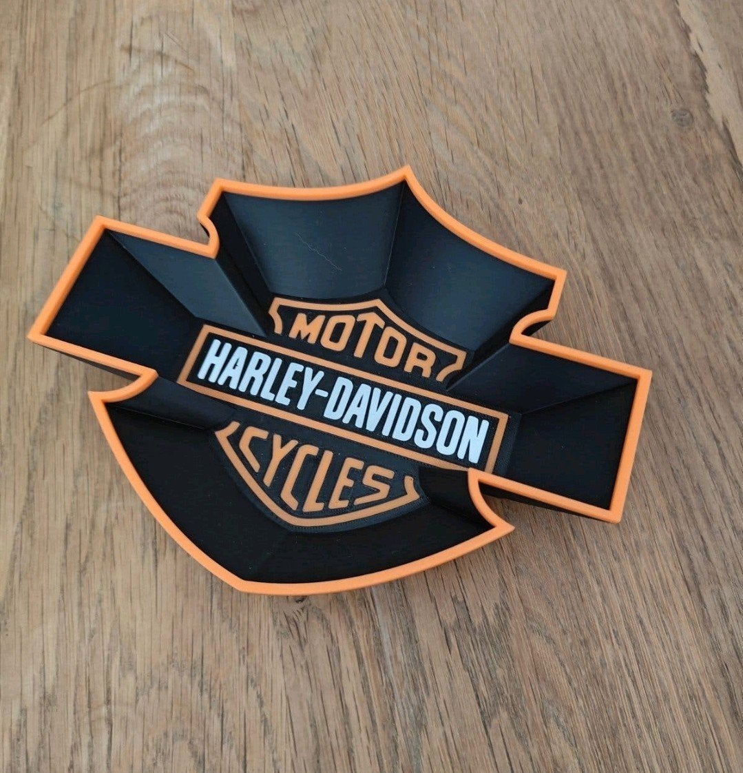 Nieuw Harley Davidson opberg bakje / asbak, Ophalen of Verzenden, Nieuw