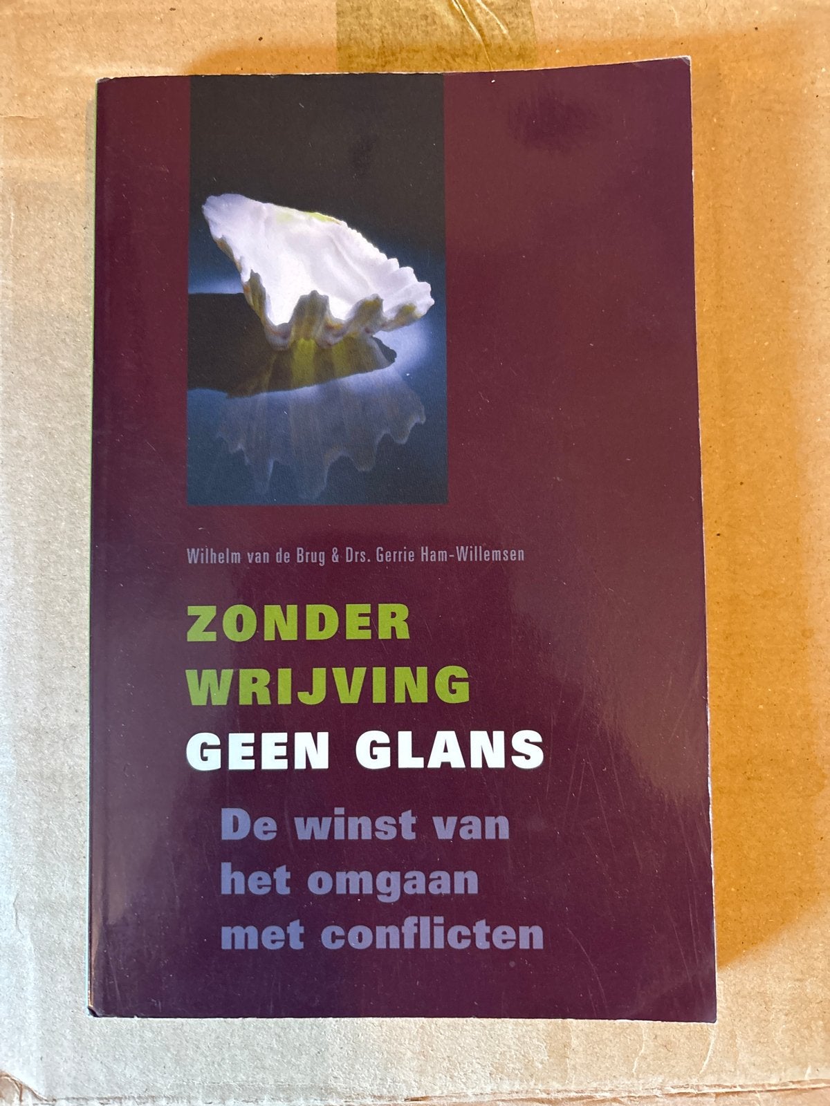 Zonder Wrijving Geen Glans - Conflictmanagement Boek, Ophalen of Verzenden, Gelezen