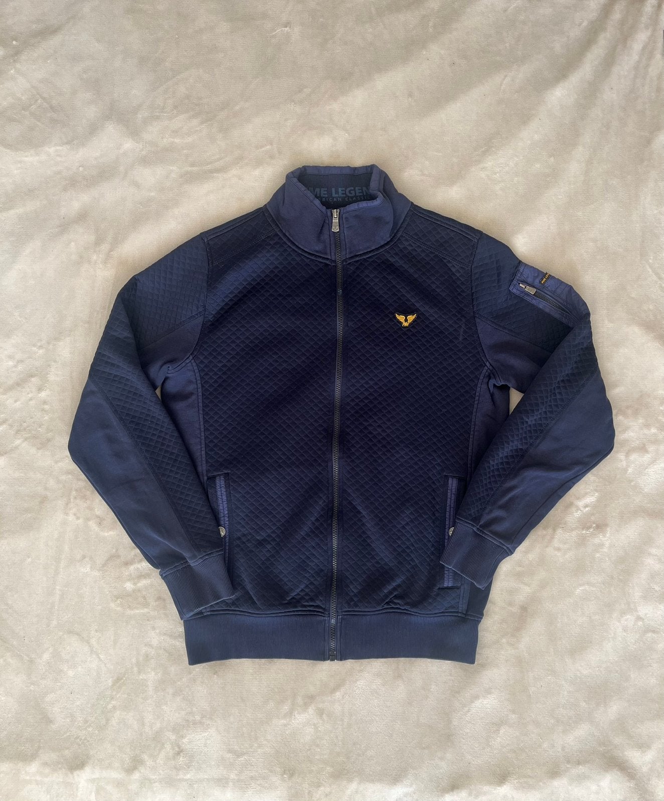 PME Legend vest blauw heren - maat M - zeer goede staat, Ophalen of Verzenden, Zo goed als nieuw, Maat 48/50 (M), Blauw