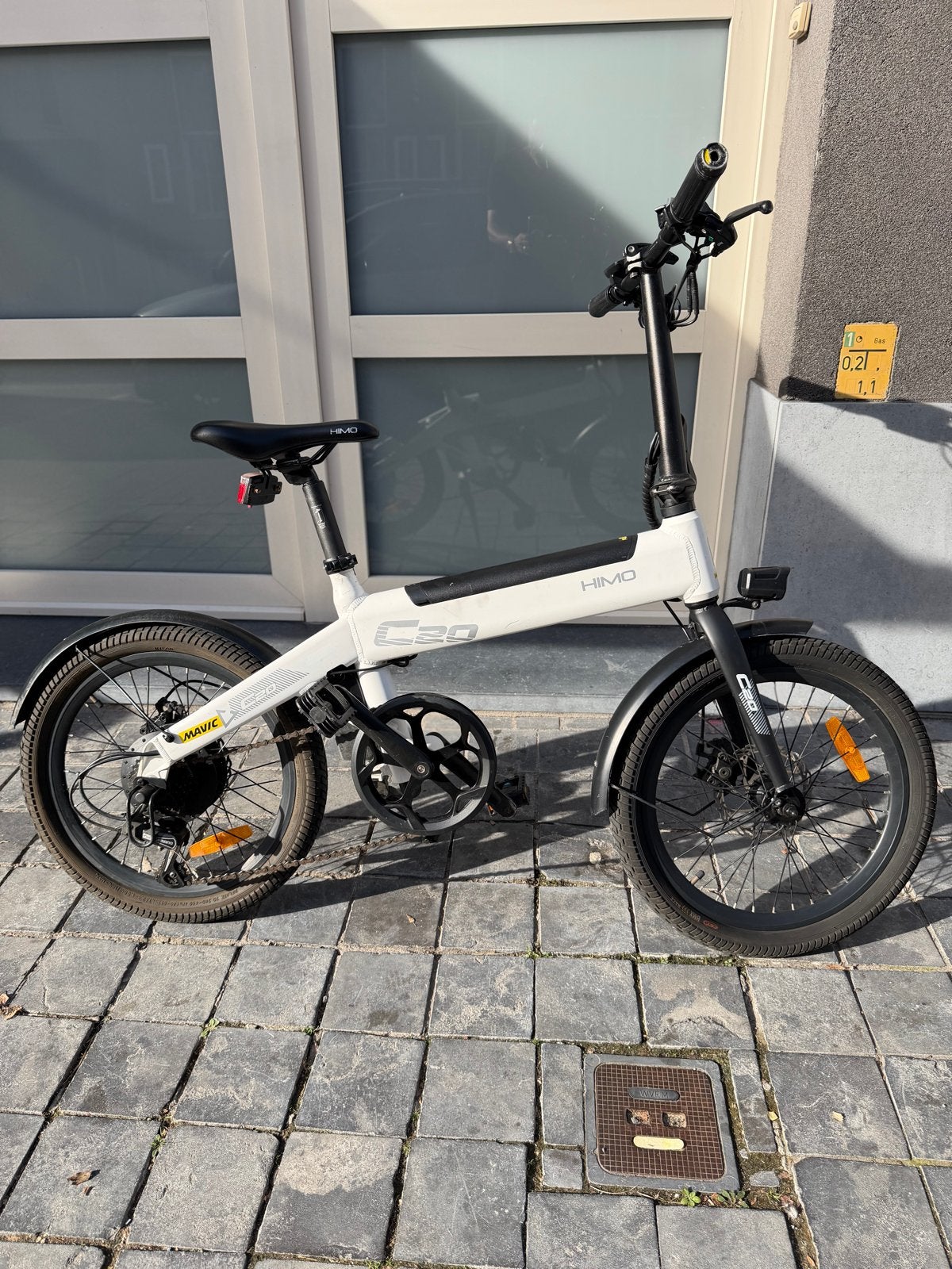 HIMO C20 Elektrische Fiets - Zo goed als nieuw 1528 KM!!!, Overige merken, 20 inch of meer, Heren, Versnellingen